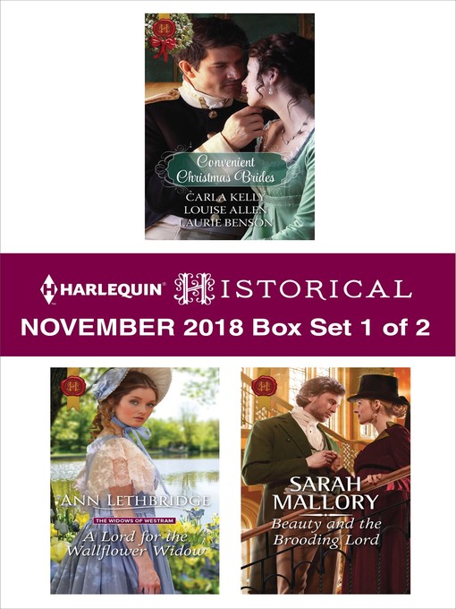 Title details for Harlequin Historical November 2018--Box Set 1 of 2 by Carla Kelly - Wait list